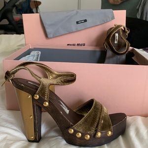 Miu Miu size 36 heels